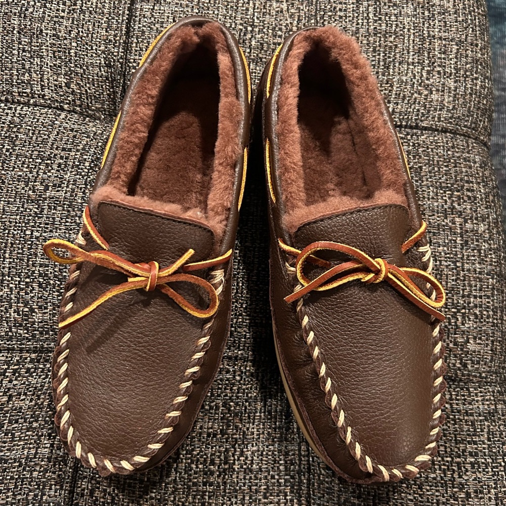 Men’s Wicked Good Moosehide Moccasins from L.L. Bean